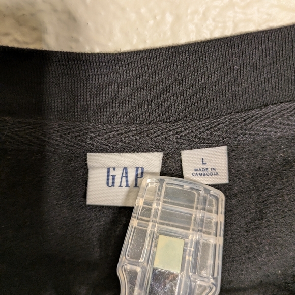 gap Black V-Neck Sweater Size Large Pre-owned - Picture 6 of 7